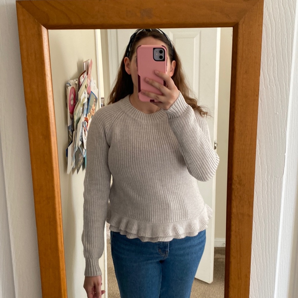 Wilfred Merino Wool cropped sweater